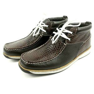 Stacy Adams Leather Lace up Ankle Boot Comfort Wal